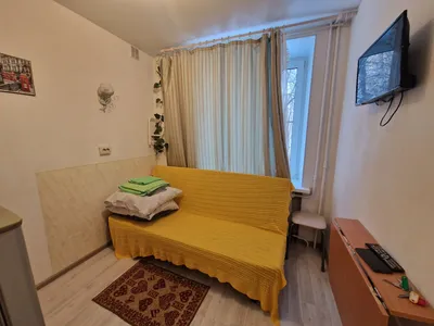 Уютная комната - студия у метро Политехническая — sm.webp