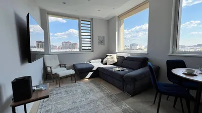 3х к квартира в здании отеля Hampton by Hilton. — sm.webp