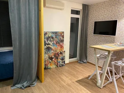 Чистая, уютная студия, с новым ремонтом и современной бытовой техникой. — xl.webp