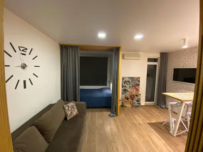 Чистая, уютная студия, с новым ремонтом и современной бытовой техникой. — xl.webp