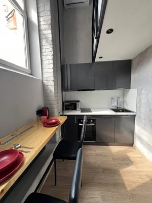 Уютная студия Grey Cat у метро Электрозаводская  — sm.webp