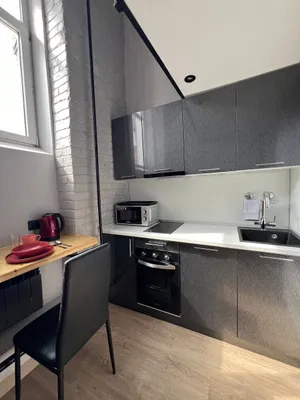 Уютная студия Grey Cat у метро Электрозаводская  — sm.webp