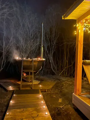 Лесной домик с баней на озере — sm.webp