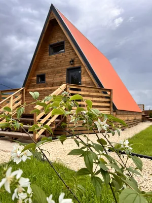 Дом для отдыха в современном в стиле a-frame — sm.webp