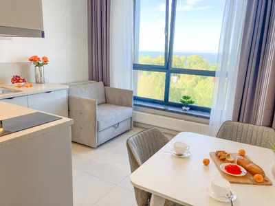 Sun City Apartments 10 на 8 этаже с видом на море — sm.webp