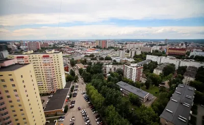 Однокомнатная квартира в Перми в Новом доме вместимостью до 4 человек на 22 этаже с видом на город — sm.webp