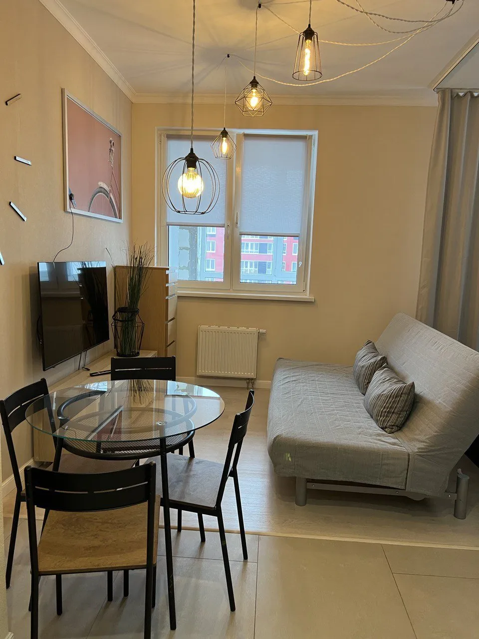 Malina Apartment Стильная студия ЖК Спутник с панорамной лоджией с видом на бухту — xl.webp