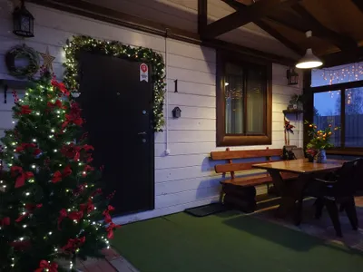 Коттедж № 1 с сауной, камином и 2 спальнями. — sm.webp