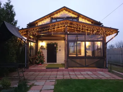 Коттедж № 1 с сауной, камином и 2 спальнями. — sm.webp