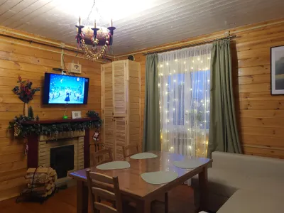 Коттедж № 1 с сауной, камином и 2 спальнями. — sm.webp