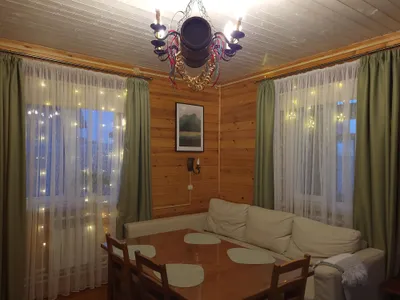 Коттедж № 1 с сауной, камином и 2 спальнями. — sm.webp