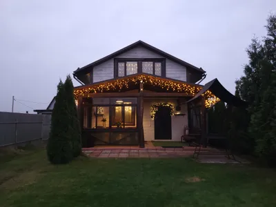 Коттедж №2. Сауна, камин. Вид во внутренний двор. — sm.webp