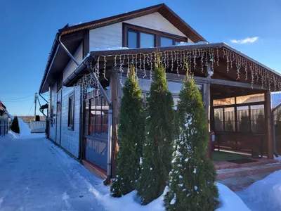 Коттедж №2. Сауна, камин. Вид во внутренний двор. — sm.webp