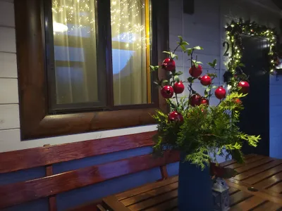 Коттедж №2. Сауна, камин. Вид во внутренний двор. — xl.webp