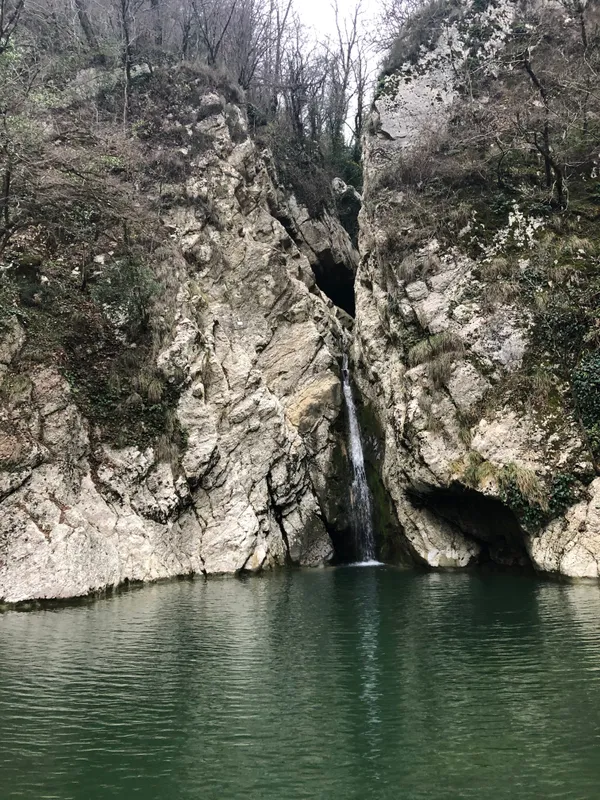 Агурский водопад Интересное место Агурский водопад — панорама и вид