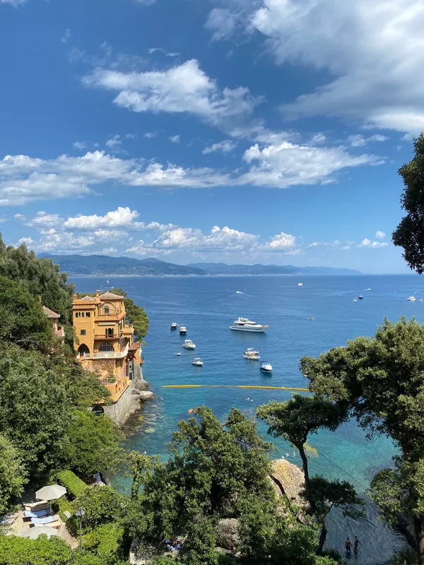 Portofino Интересное место Portofino — панорама и вид